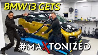 Making The BMW i3 MORE Aggressive With Maxton [upl. by Sabsay]