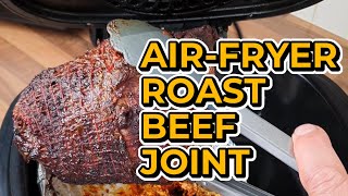 AirFryer Roast Beef Joint With Air Fryer Roast Potatoes [upl. by Yeargain960]