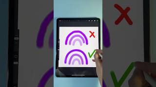 How to draw in Procreate correctly ✅ procreate drawing tutorial [upl. by Frieder913]