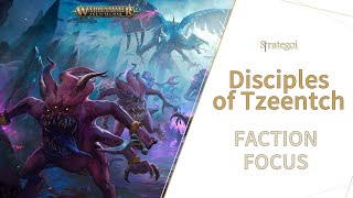 DISCIPLES OF TZEENTCH Faction Focus AOS4 [upl. by Hayidan]