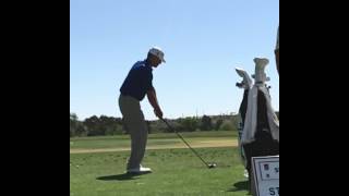 Steve Stricker  DTL  3 Wood  Slow Motion [upl. by Aihsekan]