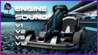 ALL ENGINE SOUNDS For The Electric Segway Gokart Pro 2 [upl. by Dunaville]