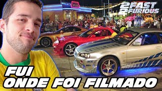 FUI ONDE FILMARAM O  VELOZES  FURIOSOS  Kaic Ferracciu [upl. by Tail]