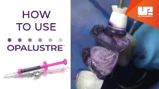 How To Use Opalustre™  Chemical and Mechanical Abrasion Slurry from Opalescence™ Tooth Whitening [upl. by Ynaitirb767]