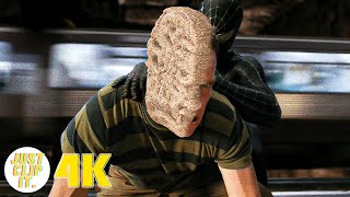 SpiderMan vs Sandman  Subway Fight  SpiderMan 3 2007 Clip HD 4K [upl. by Enieledam258]