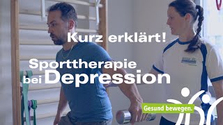 Sporttherapie bei Depressionen  Experteninterview [upl. by Asusej268]