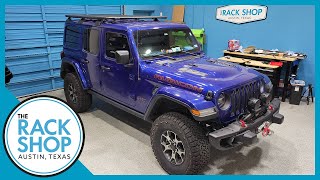 20182024 Jeep Wrangler JL RhinoRack Backbone  Pioneer Platform Complete Roof Rack  The Rack Shop [upl. by Annek278]