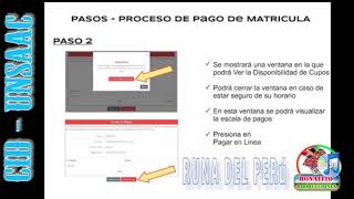 PAGOS VIRTUALES CID  UNSAAC [upl. by Enohpesrep]