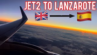 Onboard Jet2’s A321NEO  Manchester to Lanzarote [upl. by Zeiler657]