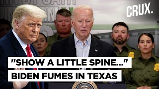 Biden amp Trump Visit Texas Amid US Migrant Bill Row  Will Border Issue Shape Presidential Elections [upl. by Elyag]