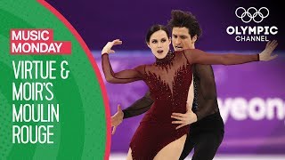 Tessa Virtue and Scott Moirs Moulin Rouge at PyeongChang 2018  Music Mondays [upl. by Deevan]