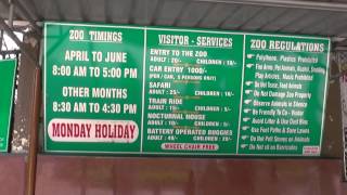 Entry Timings And Tickets For Nehru Zoological Park Hyderabad [upl. by Aiki]