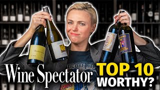 Reacting amp Tasting WINE SPECTATOR Top 10 Wines of 2023 [upl. by Arenat]