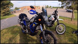 DR650 vs Tenere 700 Awesome bikes but T7 still better [upl. by Harriet897]