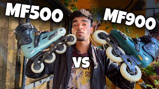 Oxelo MF500 Vs MF900  Inline Skate Comparison  Vishal Skater [upl. by Enelrad]