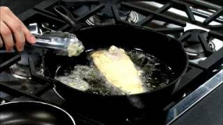 HouseAutry Cornmeal Fried Trout Recipe [upl. by Asserac]