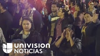 quotHondureño aquí no te queremosquot Mexicanos que protestaron en Tijuana por la llegada de migrantes [upl. by Ahsienot]