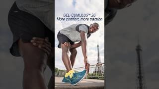 ASICS GELCUMULUS™ 26  Enhanced comfort and traction for every stride [upl. by Pete]