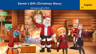 English Story  Santas Magic Velvet Bag and Gifts  XMas Story [upl. by Gravante]