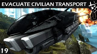 Evacuate Civilian Transport  Halo Reach [upl. by Rollie750]