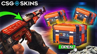 CSGOSKINS 9999 CASE BATTLE Csgoskins Promo Code 2024 [upl. by Iveson]