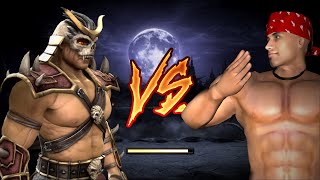 Mortal Kombat 9  SHAO KAHN VS RICARDO MILOS MOD  Expert Arcade Ladder  Gameplay 1080p60ᶠᵖˢ✔ [upl. by Tsyhtema]