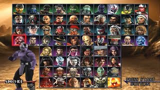 Mortal Kombat Armageddon Cyborg Smoke quotMAXquot Difficulty [upl. by Noryt919]