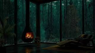 Tropical Rainforest Sounds  Deep Sleep Relaxation and Tranquil Night Ambience [upl. by Ahsirk270]