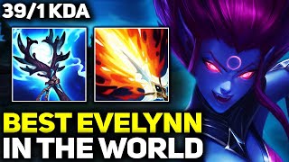 RANK 1 BEST EVELYNN IN SEASON 14  AMAZING GAMEPLAY  League of Legends [upl. by Aneehsar858]