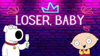 Loser Baby but AI Stewie and Brian Griffin sings it [upl. by Grier359]