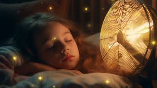 Soothing Heater Sound White Noise to Help you Sleep Fast 💤 fan sounds for sleeping dark screen [upl. by Anavlys]