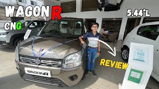 Wagon R CNG Review🤩🔥 Review By Me😍  Suzuki Wagon R 2024✅🔥 [upl. by Nereil]