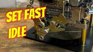 How to Set Fast Idle Speed [upl. by Lerrud822]