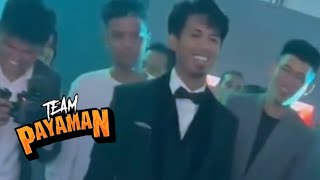 DANCE ENTRY NG TEAM PAYAMAN BOY SA WEDDING NI CONG TV [upl. by Anaiek298]