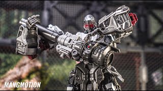 Merry Christmas my friends！Hasbro Dragon flame VS Megatron stop motion [upl. by Annovad464]