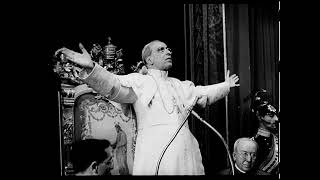 Pope Pius XII sternly condemns Russian oppression 1956 HD [upl. by Witha]