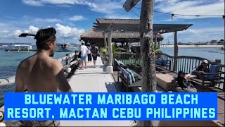 BLUEWATER MARIBAGO BEACH MACTAN CEBU PHILIPPINES [upl. by Assilav]