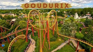 Goudurix on ride first row 4K POV  Parc asterix [upl. by Wiles191]