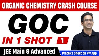 GENERAL ORGANIC CHEMISTRY in One Shot Part 1  All Concepts PYQs  Class 11  JEE Main amp Advanced [upl. by Aber]