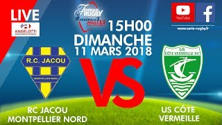 Fédérale3Poule11 J18  RC Jacou MN  US Côte Vermeille [upl. by Terzas582]