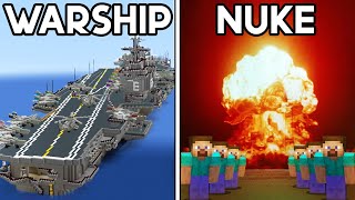 Creating Minecrafts Most Advanced Military [upl. by Onej267]