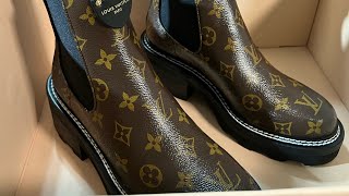 LV BEAUBOURG ANKLE BOOTS [upl. by Abbotsen827]