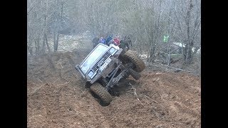 XII Ruta Pedrafita Do Cebreiro 4x4 2018 especial Subida Desde Barro Dificil Arviza [upl. by Yentruocal]