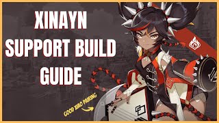 Xinyan Support Build Guide amp Showcase  Genshin Impact [upl. by Fey]