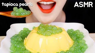 ASMR TAPIOCA PREALS ASMR TAPIOCA BOBA ASMR JELLY PUDDING ASMR JELLO EATING SOUND ASMR NO TALKING [upl. by Coonan]