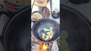 Hot Soup for Your Tent Camping Adventure in Nature camping tentcamping [upl. by Korb]