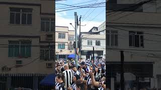 TORCIDA DO BOTAFOGO CANTANDO NO ENTORNO DO NILTÃO ANTES DE BOTAFOGO X VITÓRIA [upl. by Trista]