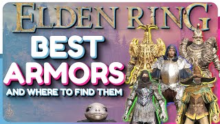 Elden Ring 5 BEST Armors and Where To Find Them Tips and Trick [upl. by Winter]