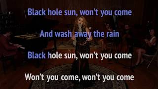 PMJ Karaoke Black Hole Sun as sung by Haley Reinhart [upl. by Tselec]