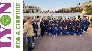 WorldSkills Lyon 2024  léquipe de France à lhonneur sur la place Bellecour  reportage [upl. by Llevel]